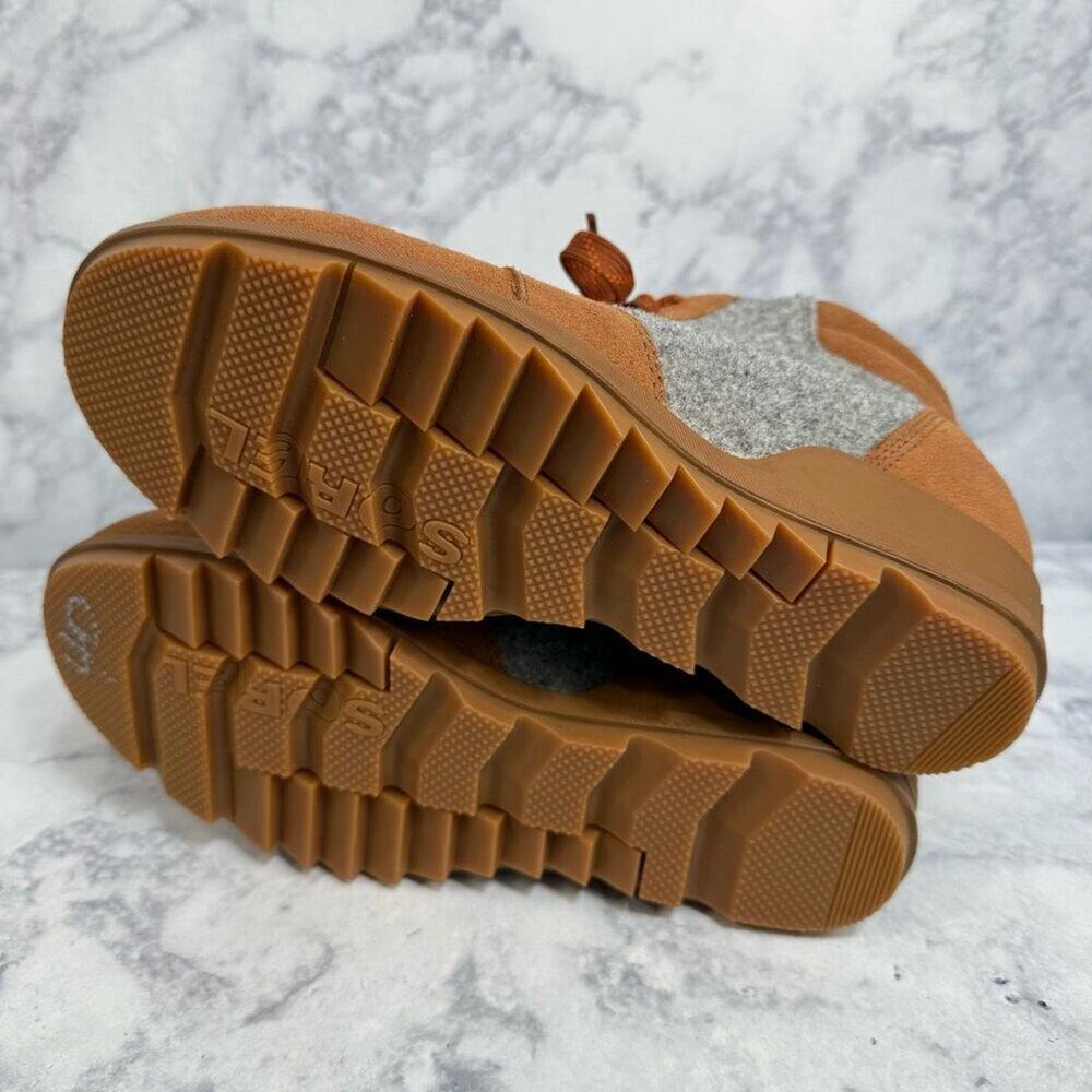 Sorel Evie Women’s Boots Size 7.5 Waterproof Wedge Suede NEW # box 19 - Picture 14 of 14